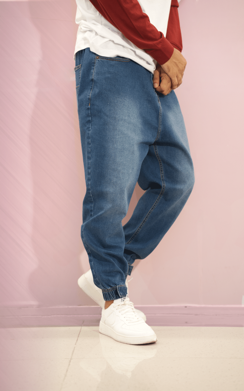 saroual jean wassat bleu fonce