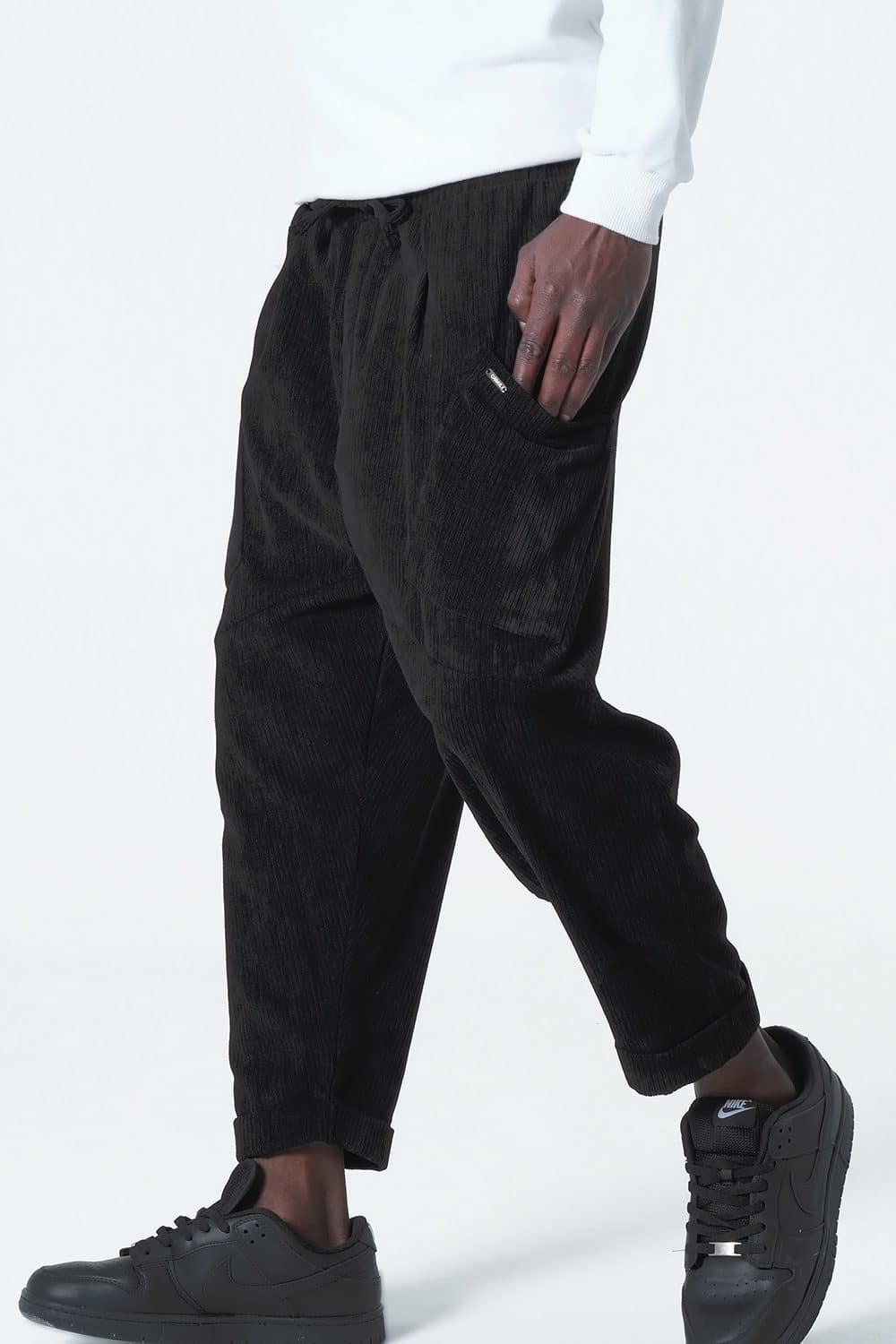 qabail saroual design kadife black