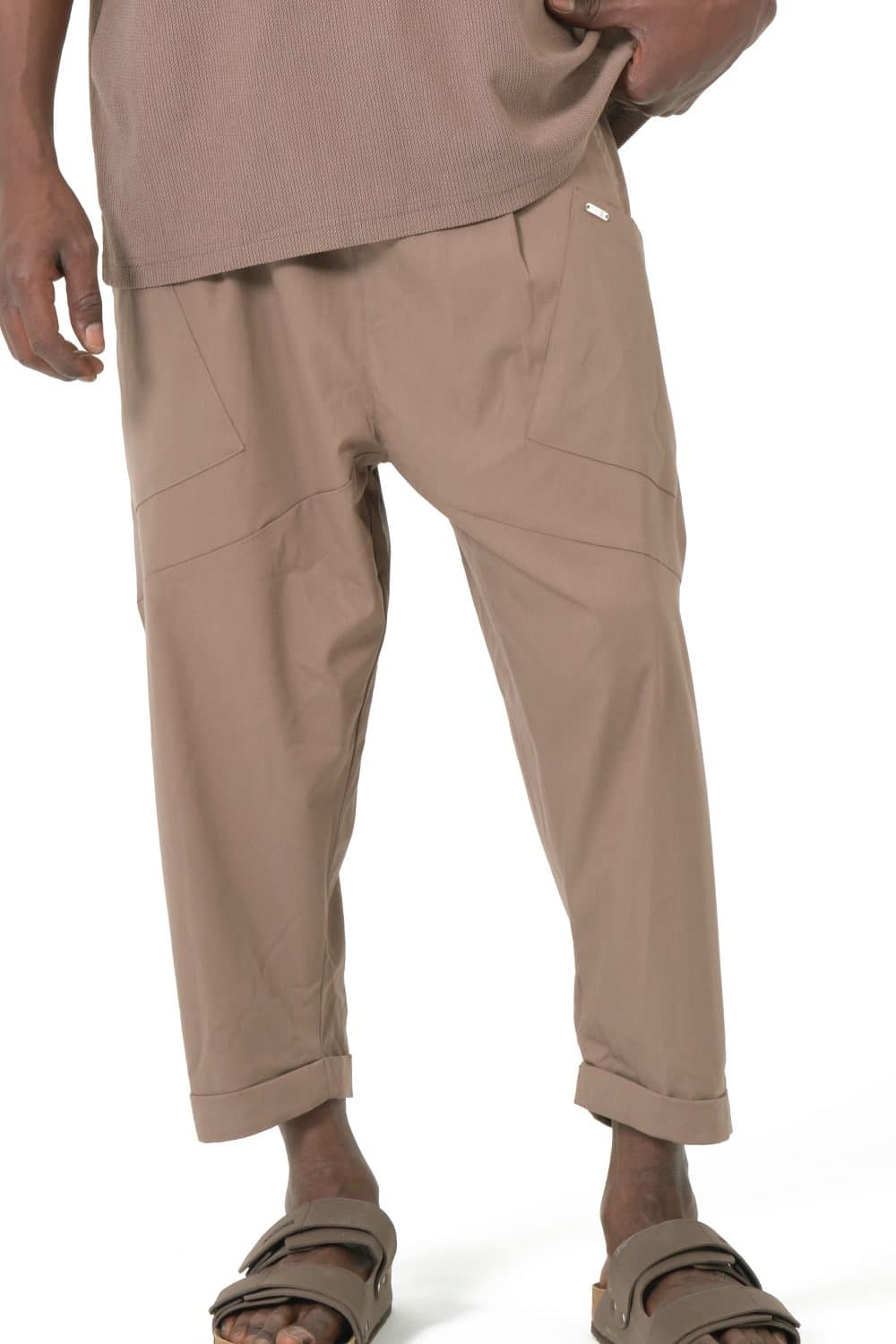 Sarouel qabail Design S26 taupe - Afbeelding 4
