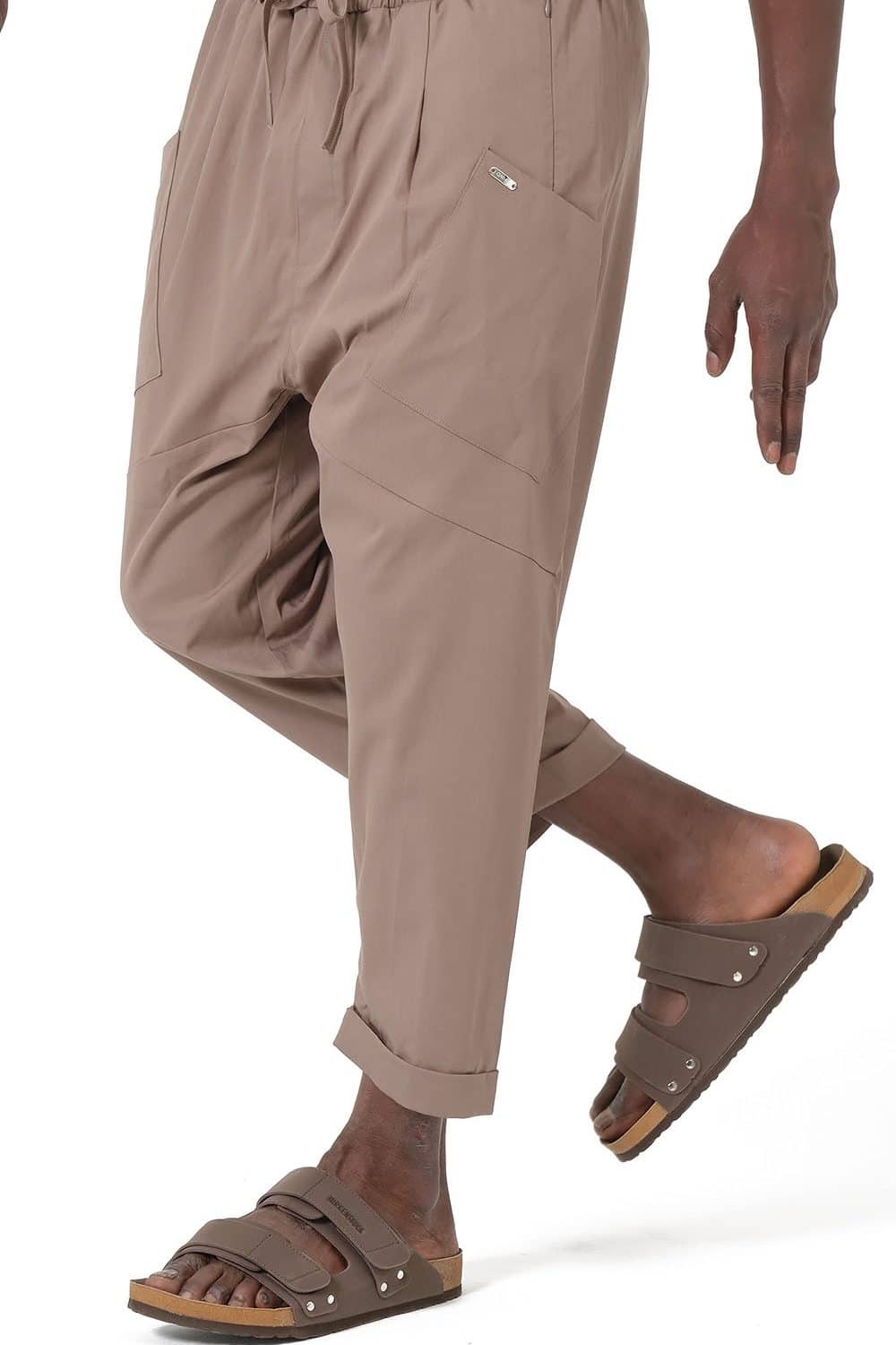 Sarouel qabail Design S26 taupe - Afbeelding 2