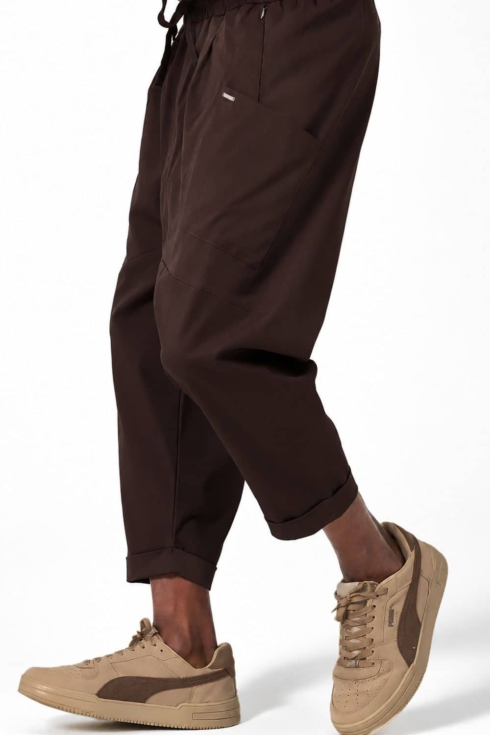 Sarouel qabail Design S26 Marron - Image 2