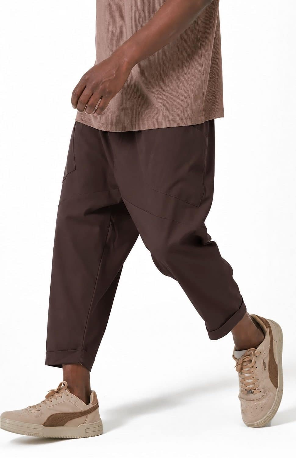 Sarouel qabail Design S26 Marron - Image 3