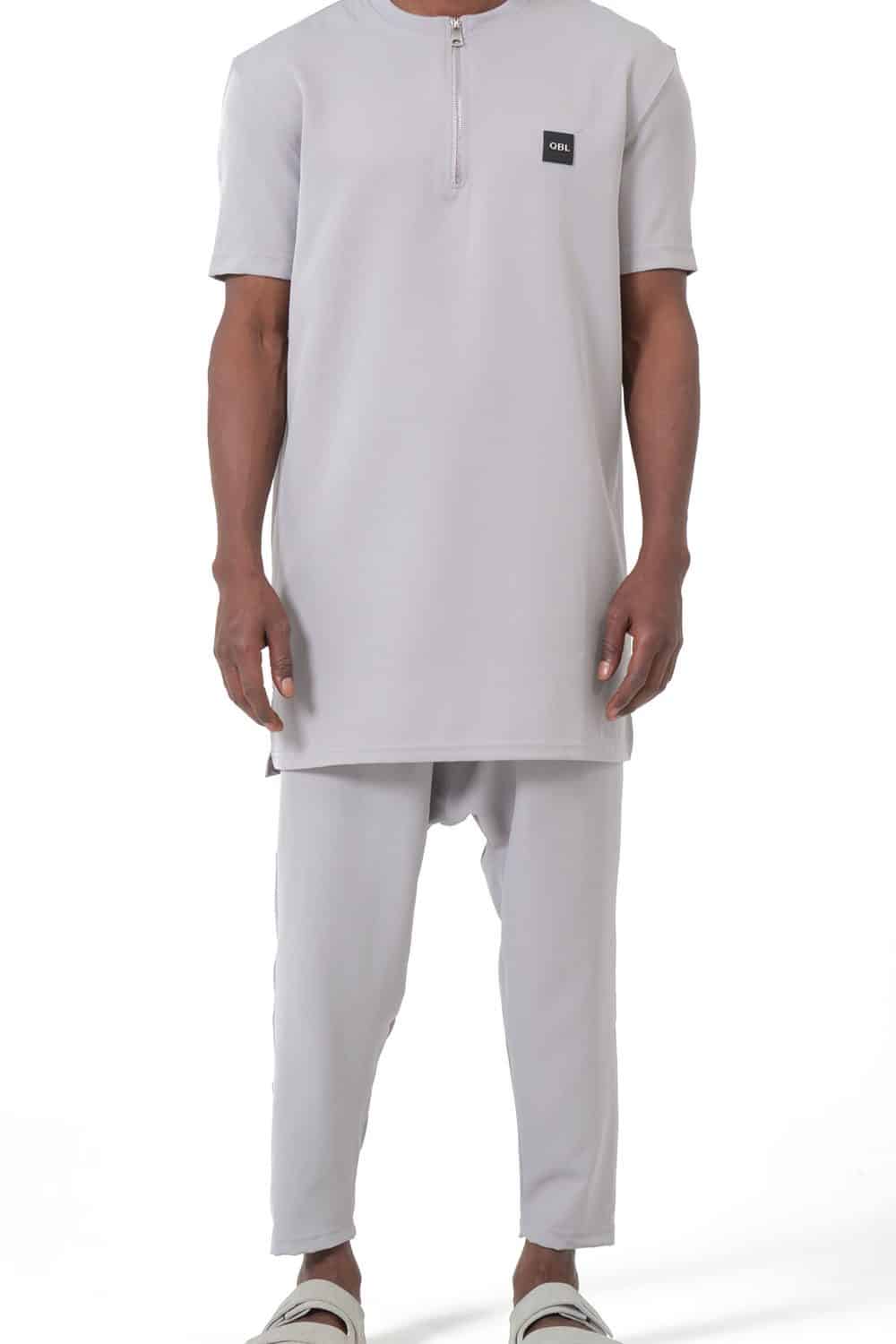 Ensemble qabail silent S26 gris – Image 4